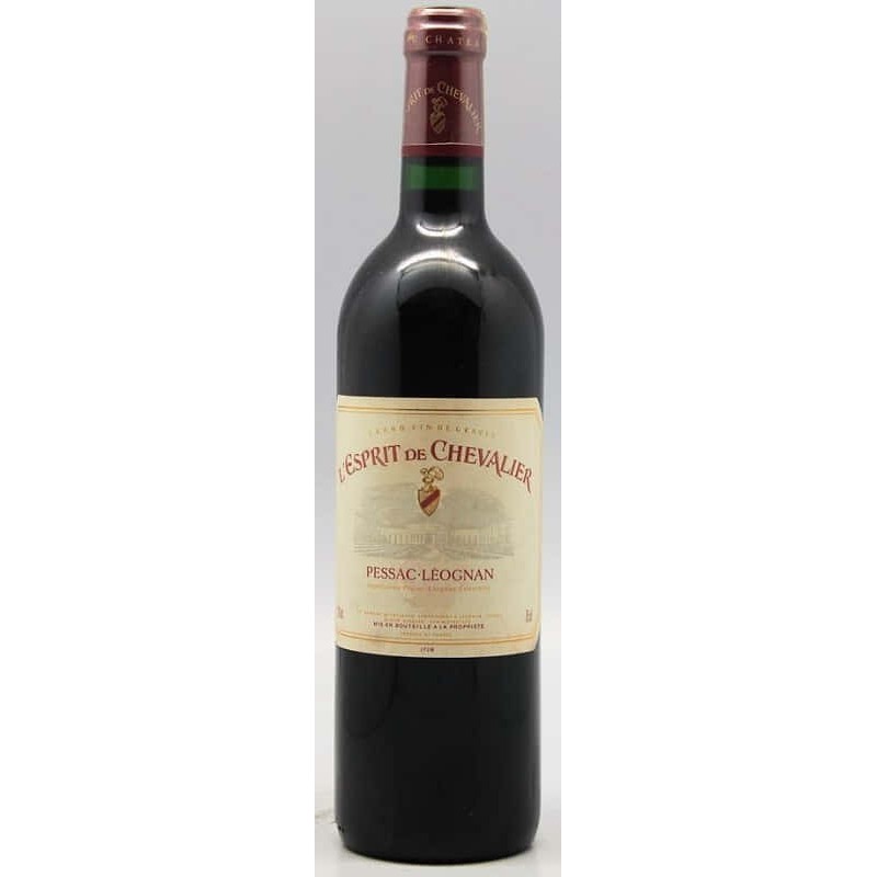 "L'ESPRIT DE CHEVALIER" 2023 PESSAC-LEOGNAN ROUGE 75 CL CRD - VIN BIO - French Wine 75cl